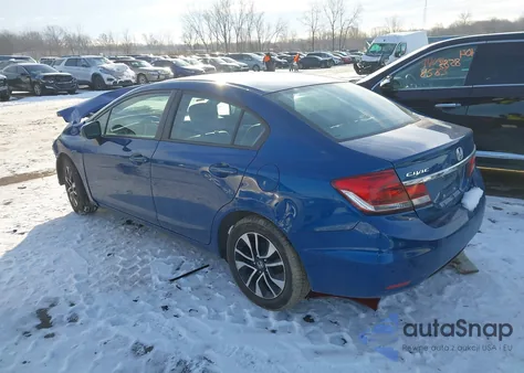 2014 Honda Civic Ex из США, поврежденный, VIN 2HGFB2F88EH542061